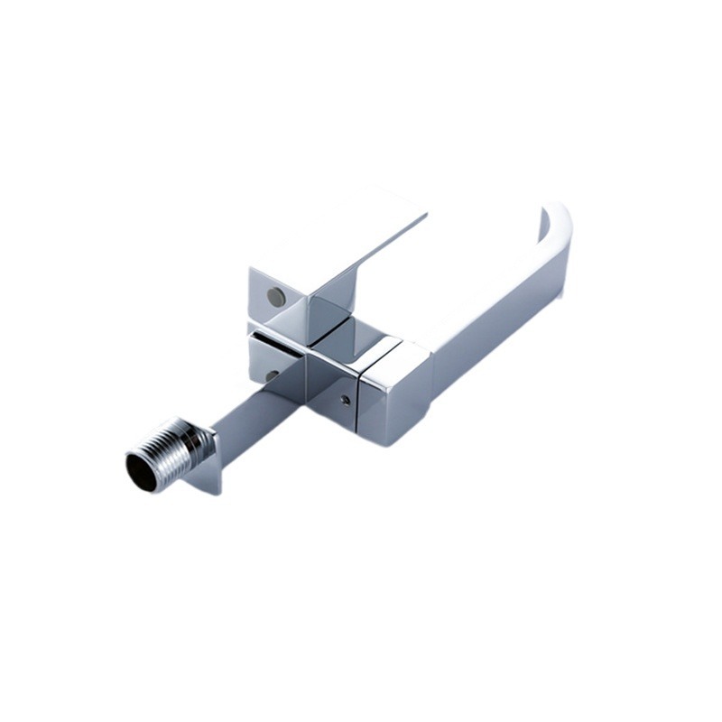Huarui Li balcony bathroom wall-mounted mop sink faucet single-cooling quick-opening rotatable mop sink copper faucet Item Picture