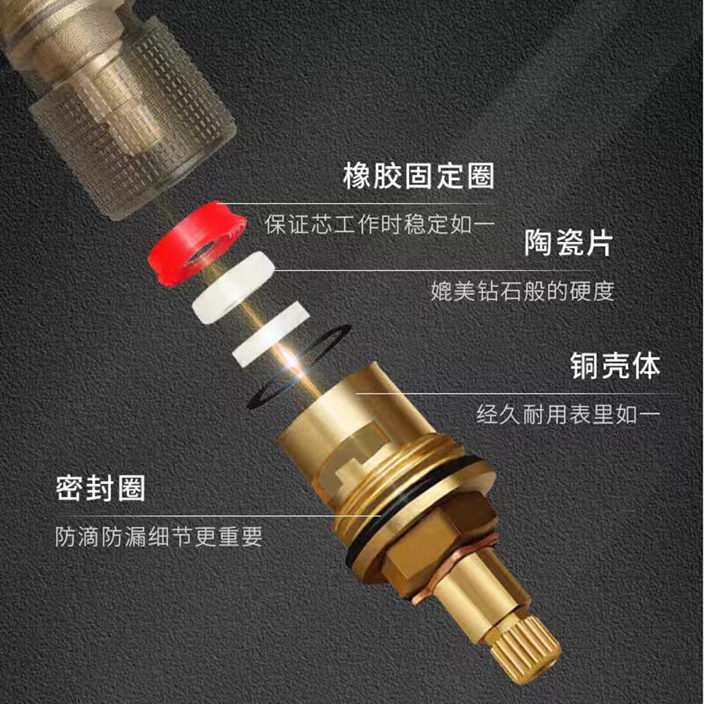 Source mother brass Angle valve, electroplated hot and cold water transfer Angle valve, thickened quick-opening three-way Angle valve for toilets, wholesale from the manufacturer details Picture