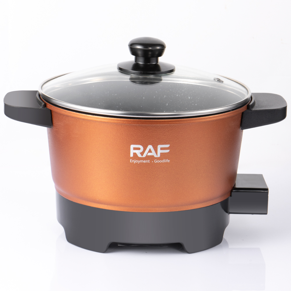 RAF European standard cross-border household barbecue, hot pot, grilling, boiling pot, small hot pot and barbecue all-in-one pot, multi-functional barbecue machine pic 3