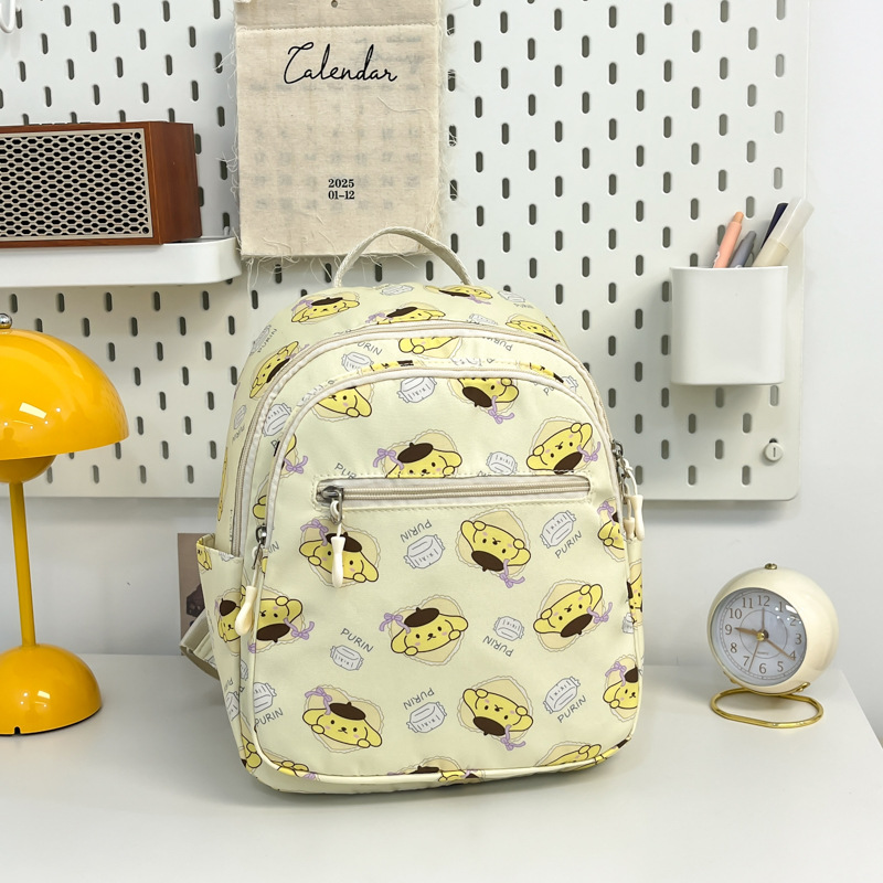ins Cross-border Trendy Cartoon Backpack 2025 Summer New Style, cute for girls, large capacity backpack, casual handbag full figure