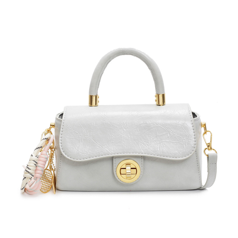Retro small bag for women 2025 new style casual and versatile single-shoulder crossbody bag, Korean-style fashionable hand-held small square bag for women Item Picture