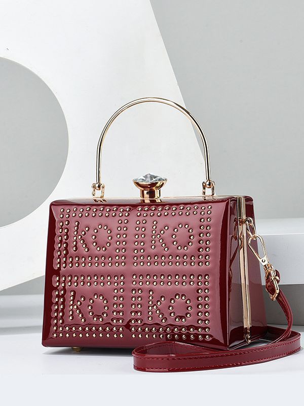 20223 Fashionable women's bag, large-capacity steel frame bag, casual, versatile, high-end and elegant, new single-shoulder bag, middle-aged women's bag Item Picture