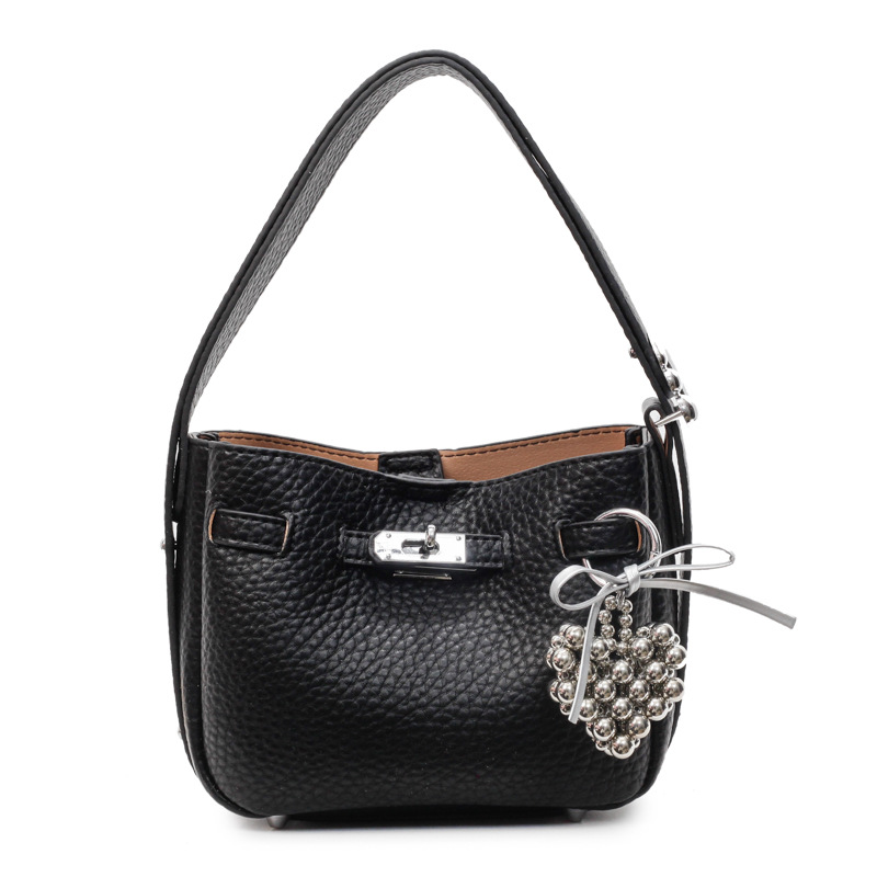 Korean version niche design Kelly handbag for women 2025 new trendy, fashionable and simple single-shoulder crossbody bag for mother and child Item Picture