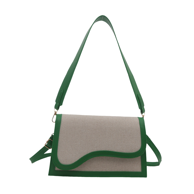 Fashion women's bag 2024 New Stylish bag, versatile women's underarm bag, handbag color contrast and patchwork, single-shoulder crossbody bag Item Picture