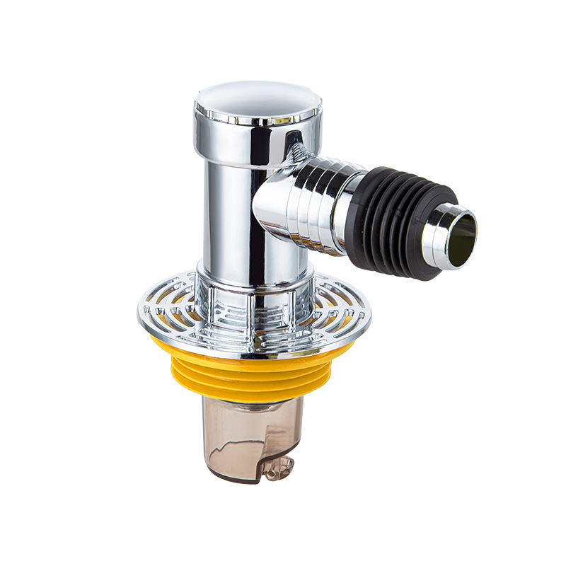 Floor drain deodorizer, large filter screen inner core, washing machine drain three-way joint, drain pipe to prevent backflow of odor, bathroom, toilet Item Picture