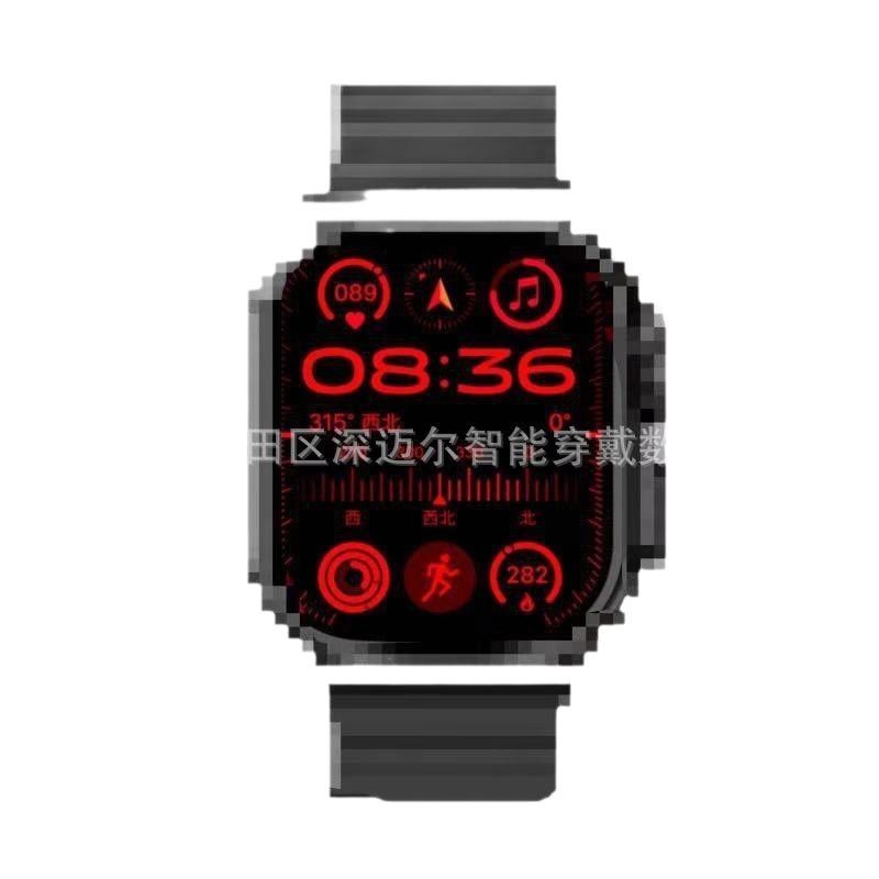The new X10MAX smartwatch features a 2.19-screen Bluetooth call function, a real lock, a screen-off display, pointer, wireless charging, and multiple languages Item Picture