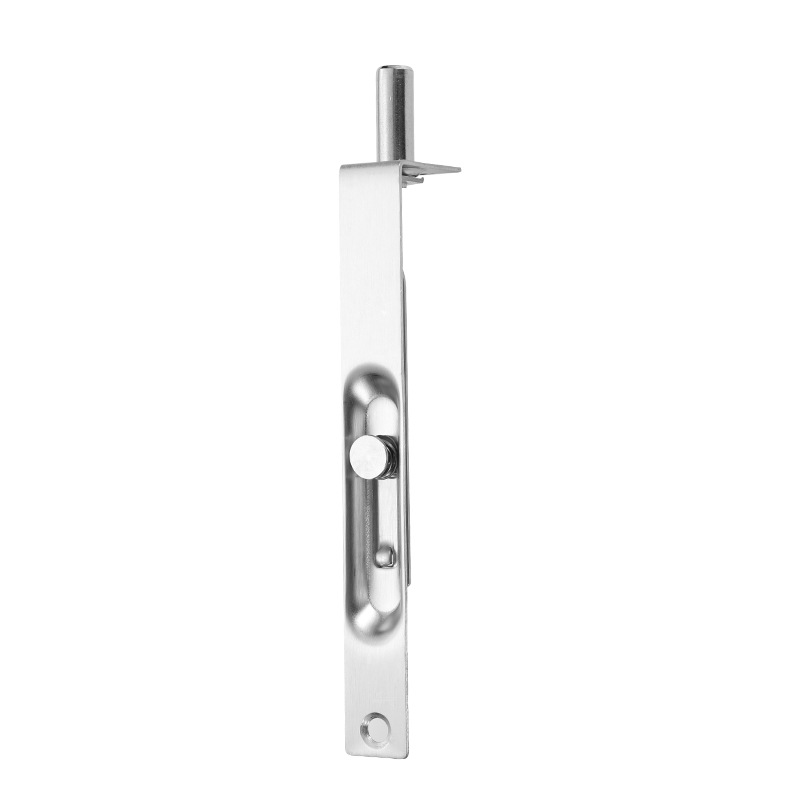 Concealed latch stainless steel top and bottom door double door, anti-theft door, concealed latch fireproof door, wooden door, invisible bolt Item Picture