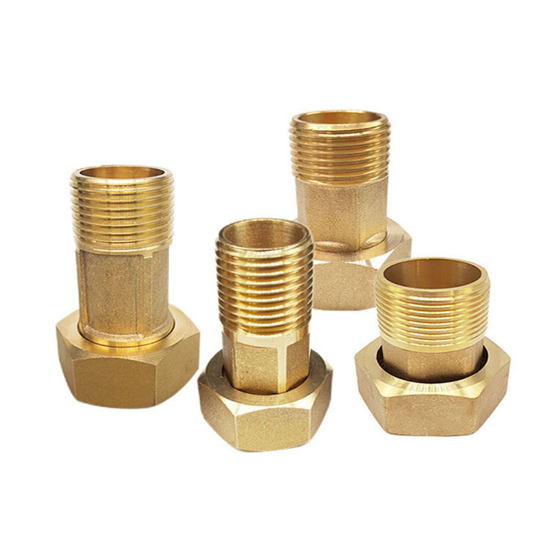 All-copper water meter connector, 4-inch, 6-inch, 1-inch pre-filter union, booster pump, internal and external thread reducer connector Item Picture