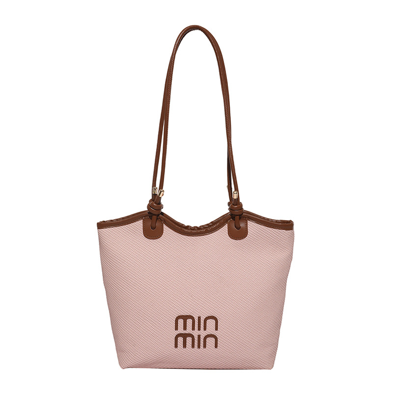 High-end women's 2025 new trend fashion single-shoulder bag, large-capacity tote bag, commuter handbag Item Picture