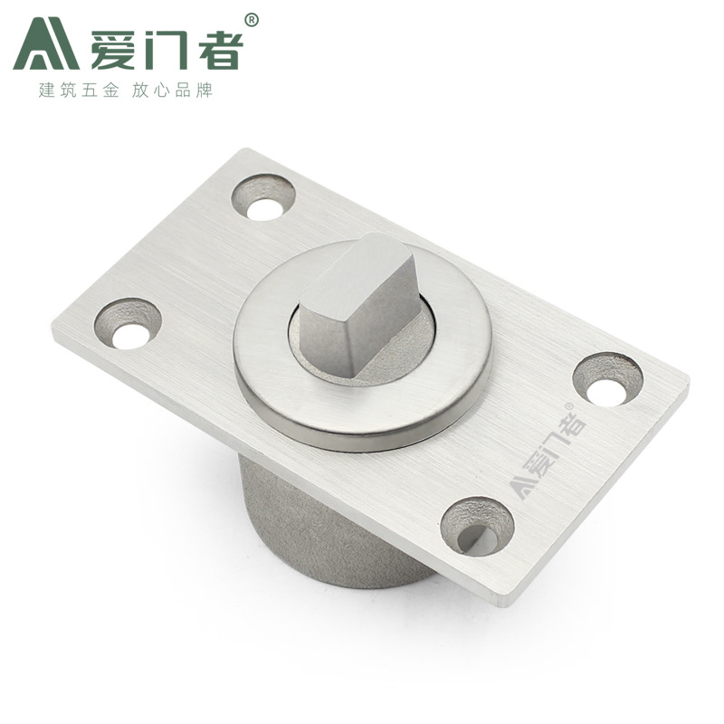 360-degree revolving door, small floor spring wooden door without grooving, hidden floor hinge screen, top and bottom rotating shaft, upper and lower hinges Specification drawing