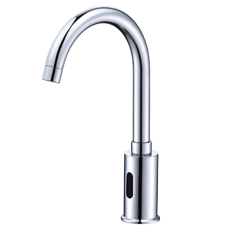Wholesale of high-end smart sensor faucets with 360-degree rotation, infrared sensor, all-copper, and dual-purpose for both hot and cold water Item Picture