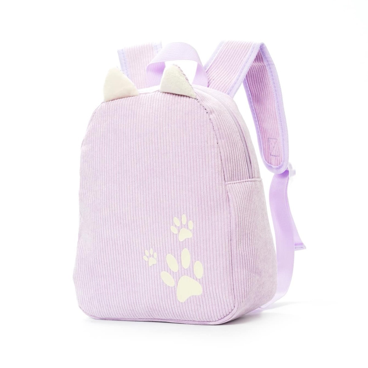 A new solid color cute schoolbag with digital printed corduroy in multiple colors, which is a bestseller in foreign trade full figure
