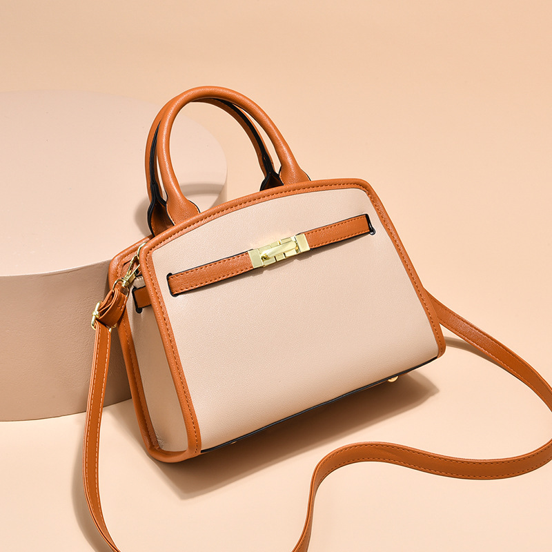 Fashion women's bag 2024 New style, mom bag, crossbody, elegant ladies' bag, large-capacity middle-aged handbag, trendy release full figure