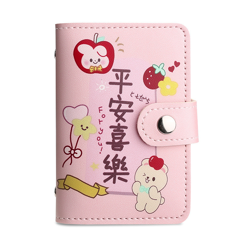 Best-selling cartoon card case, anti-demagnetization, large-capacity multi-slot driver's license sleeve, bank card, creative small wallet Item Picture