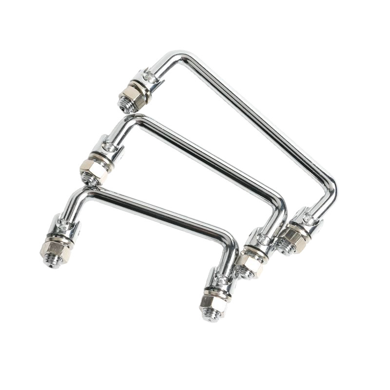 304 stainless steel handle, carbon steel chrome-plated, rotatable handle, folding handle, LS506 rubber-coated toolbox handle Item Picture