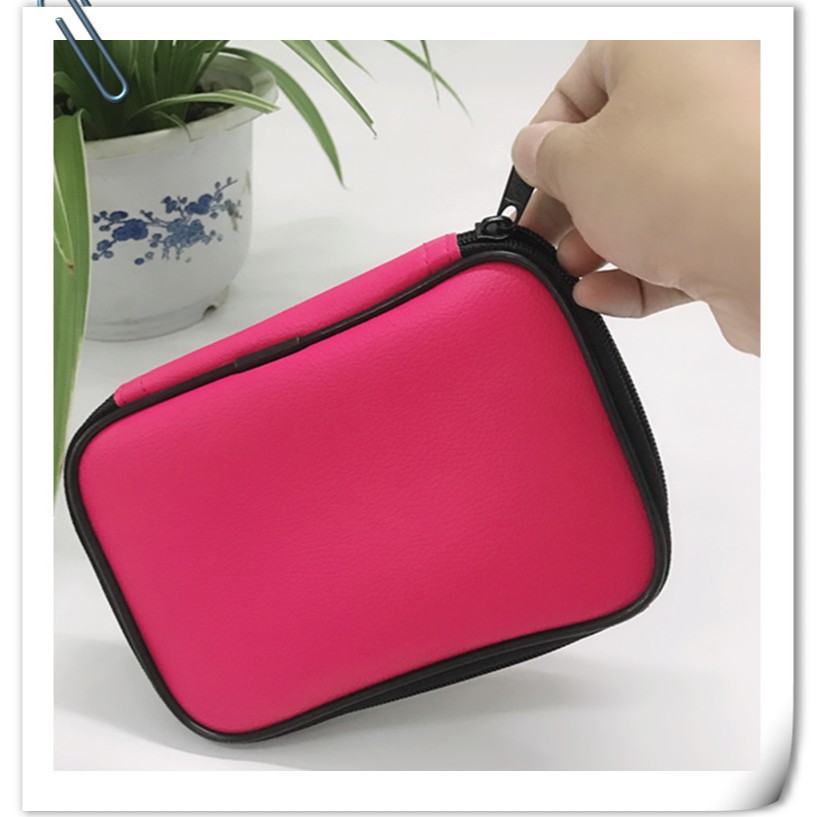 Customized large-capacity crochet bags, PU hand-held crochet bags, crochet storage bags, knitting needle storage bags, new crochet bags full figure