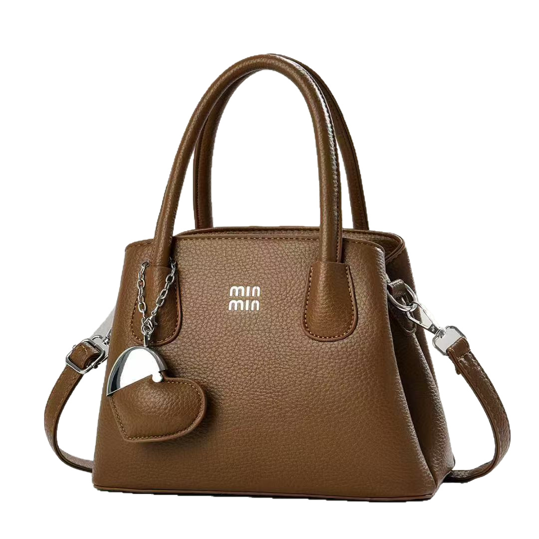 A new 2025 large-capacity handbag with lychee pattern, a single-shoulder crossbody tote bag for women, as a gift for your wife Item Picture