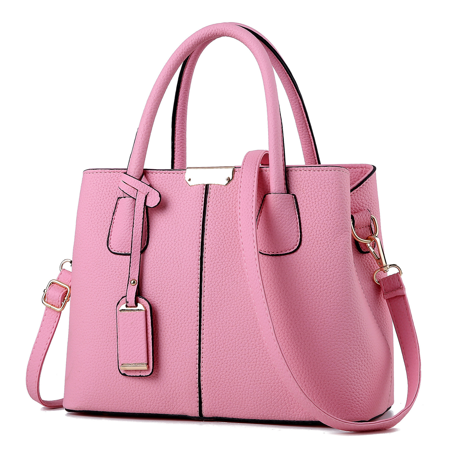 High-quality foreign trade women's bag 2022 New fashion PU leather trendy handbag, single-shoulder bag, crossbody large bag for middle-aged and elderly mothers details Picture