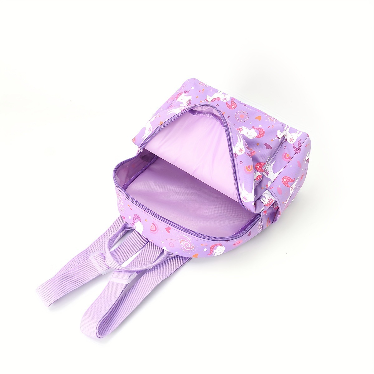 New fashionable and trendy printed backpack for junior high school students, a large-capacity backpack in an ins style for girls Application Scenario