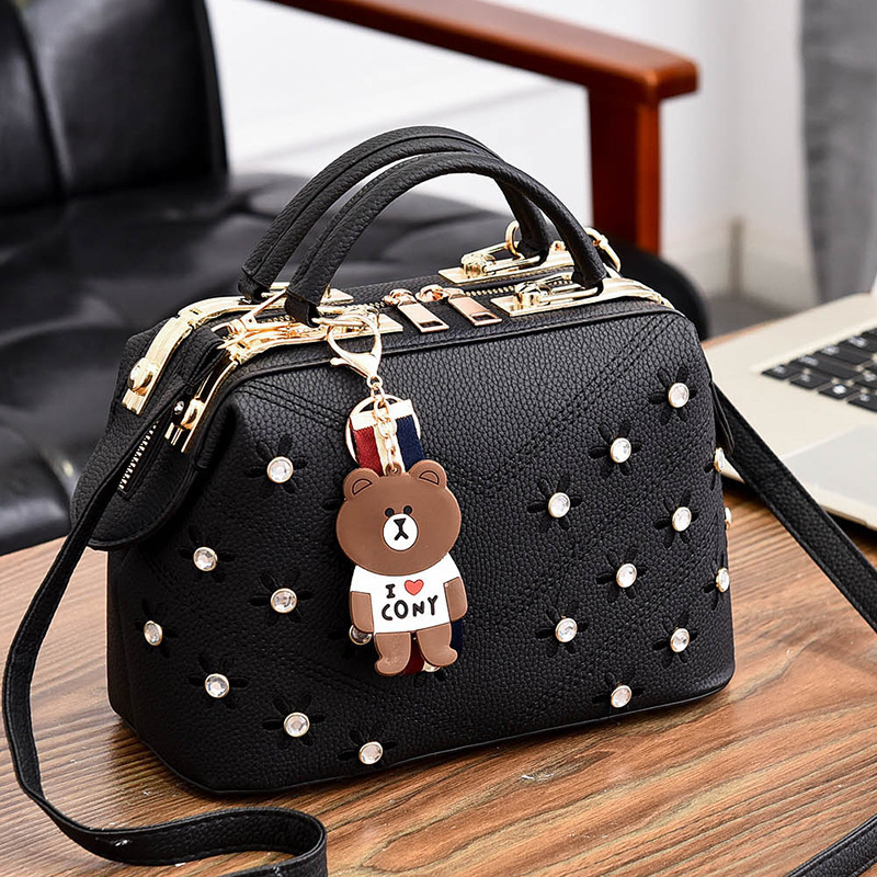 2022 new style fashionable retro embroidered women's bag, Korean-style steel frame box bag, crossbody single-shoulder bag, one-piece consignment full figure