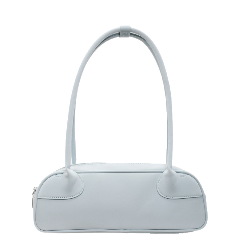 Korean style fashionable underarm bag, niche high-end handbag, women's 2025 new versatile baguette bag, trendy single-shoulder bag Item Picture