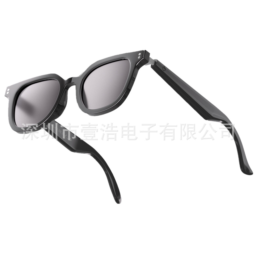 Factory private mold European and American large-frame goggles, intelligent ai translation, Bluetooth glasses, open audio sunglasses Specification drawing