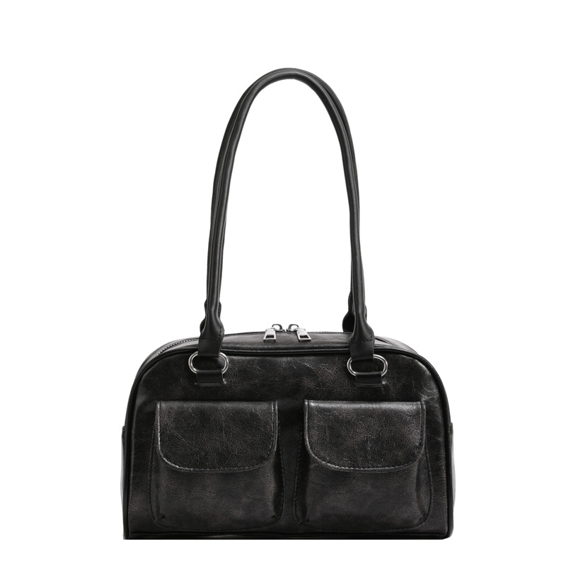 Maillard retro underarm bag for Women 2023 New trendy Korean tote bag, a niche large-capacity hand-held commuter bag Item Picture