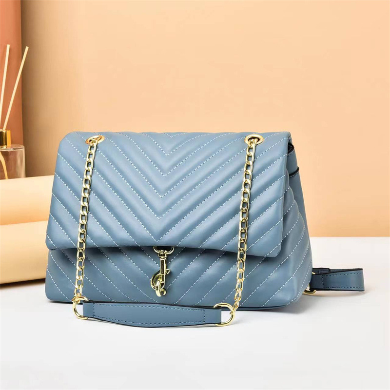 Summer Bag Women 2023 New Fashion chain shoulder bag, high-end and stylish embroidered thread crossbody bag, versatile and ins details Picture