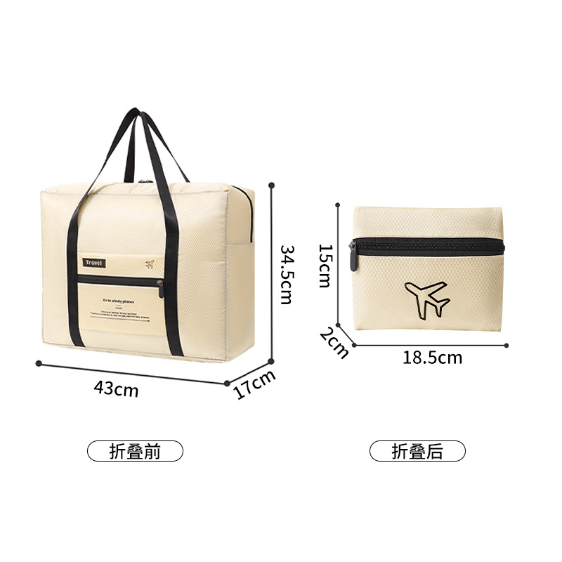 Runhui's new diamond-shaped luggage bag, large-capacity moving luggage bag, foldable travel bag and clothing storage bag Item Picture