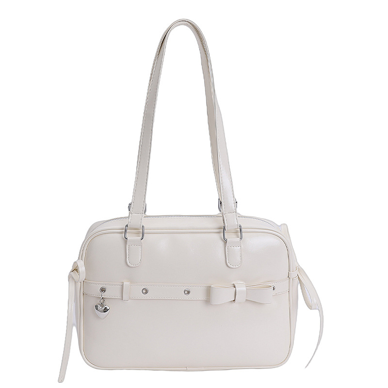 High-end motorcycle-style backpack for women, 2025 new fashionable and niche design handbag, large-capacity single-shoulder bag Item Picture
