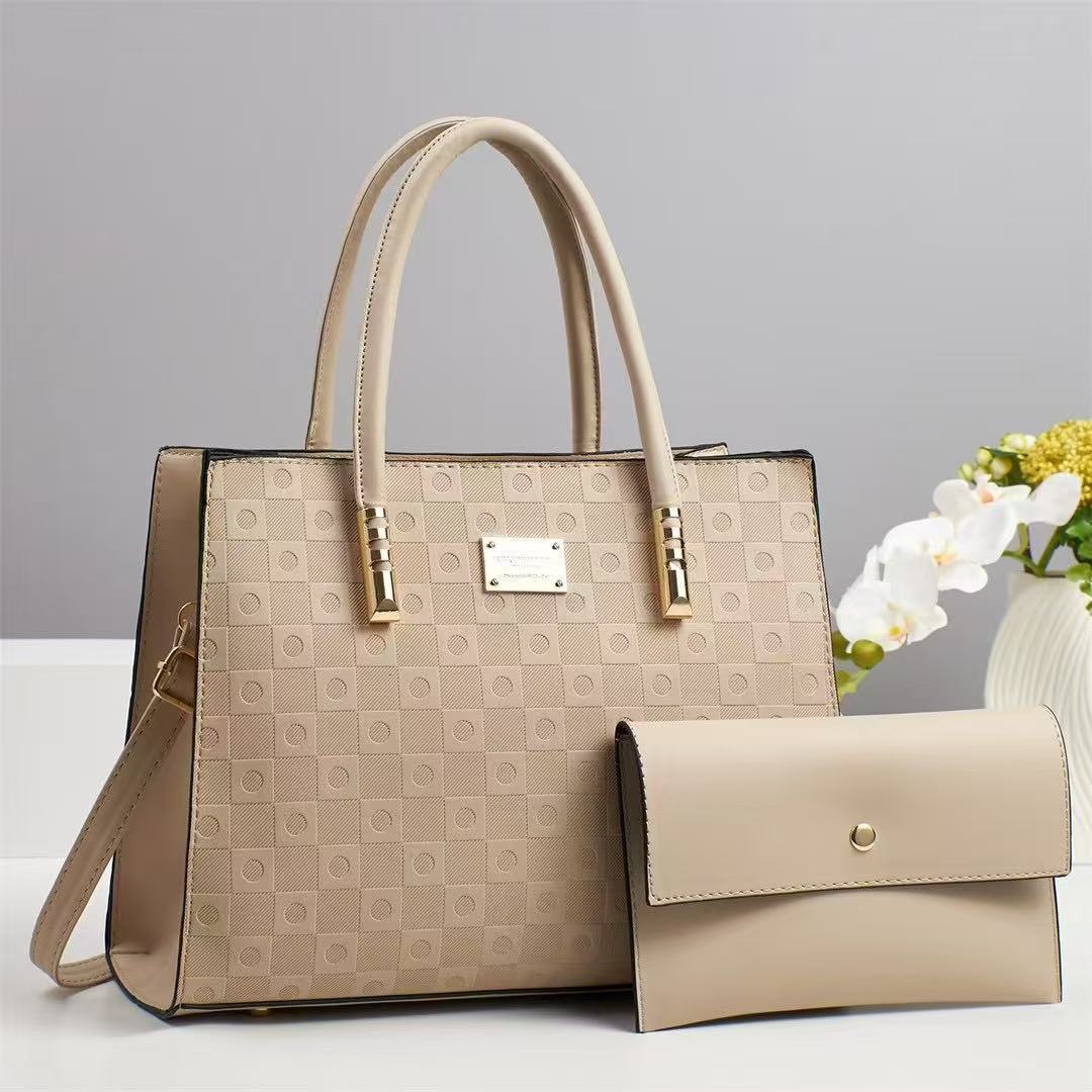 2025 New light luxury women's versatile and elegant mother-and-child bag, women's bag, large-capacity single-shoulder bag, stylish and fashionable handbag Application Scenario