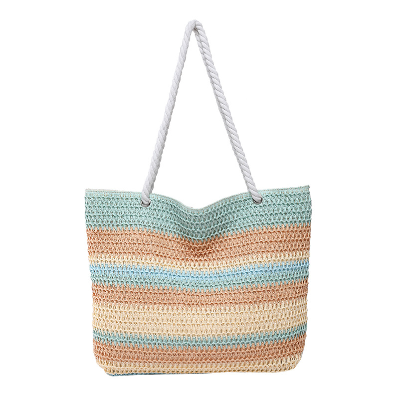 Simple and casual single-shoulder bag, trendy large-capacity Tote commuter bag, new summer style of 2025, fashionable and trendy single-shoulder bag Item Picture