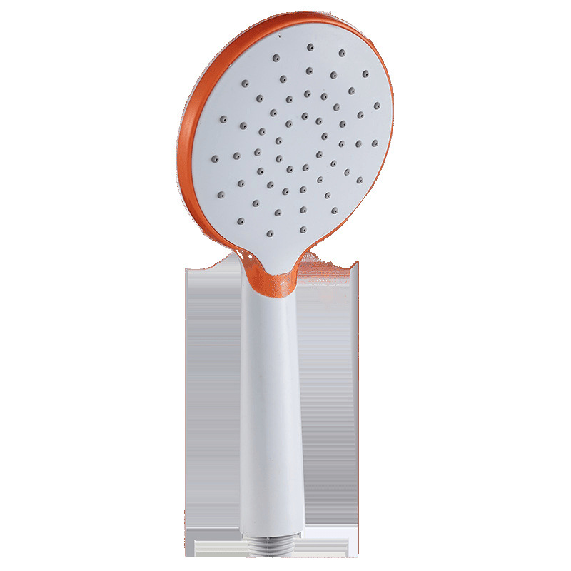 Pressurized anti-drop shower head, household silicone showerhead, large-hole water heater hose set, pressurized Item Picture