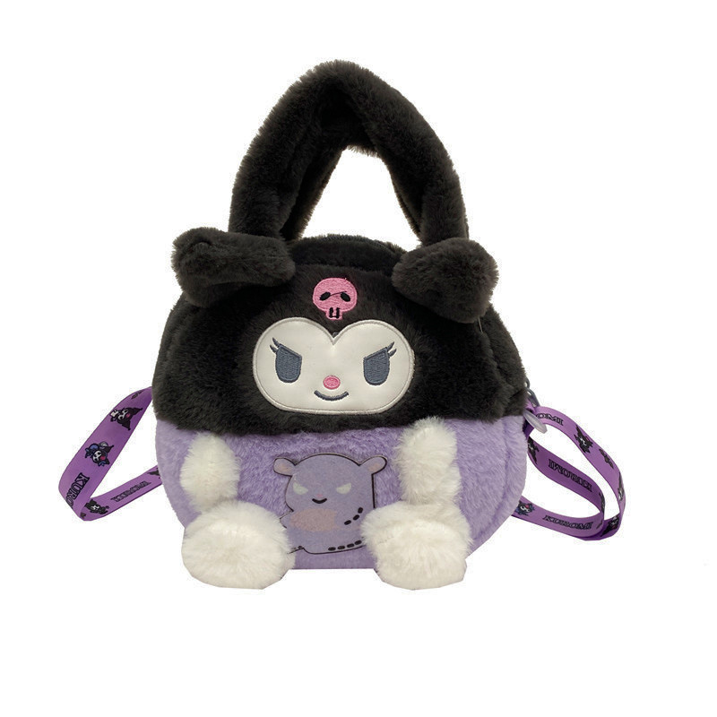 New crossbody bag, claw machine doll, plush bag negotiation, plush toy doll, cartoon bag, single-shoulder handbag Item Picture