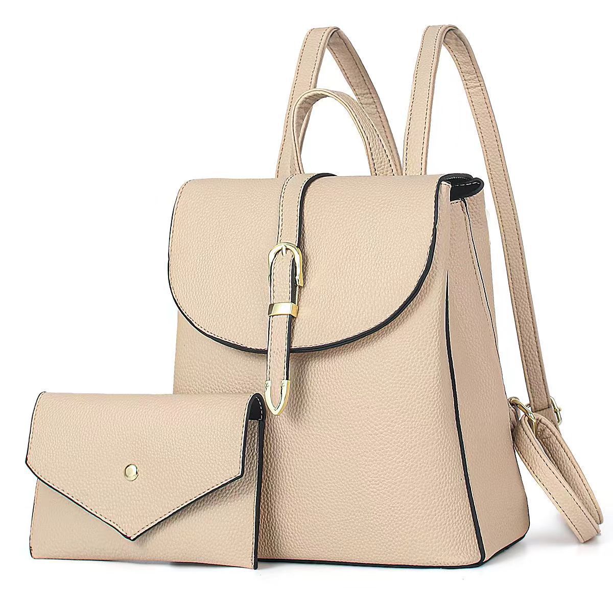 Wholesale of 2023 new style European and American fashionable and casual Korean-style trendy women's backpacks from the manufacturer details Picture