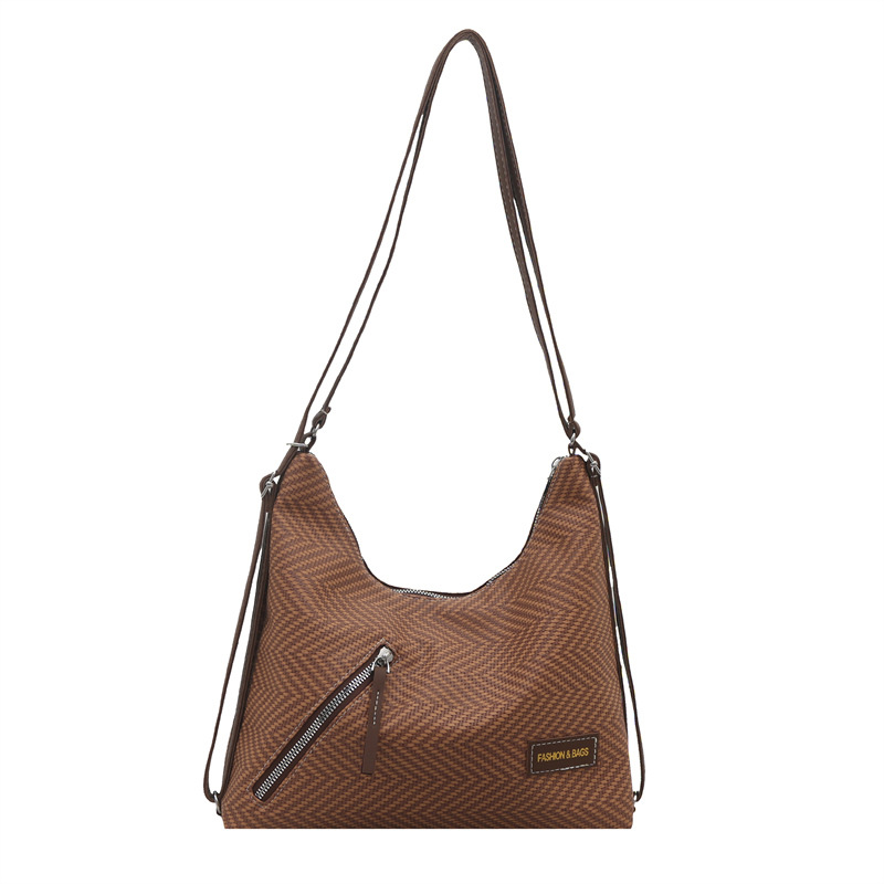 Spring 2025 new style: fresh and sweet, with a sense of weaving and straw weaving, trendy women's bag, single-shoulder bag, crossbody bag Item Picture