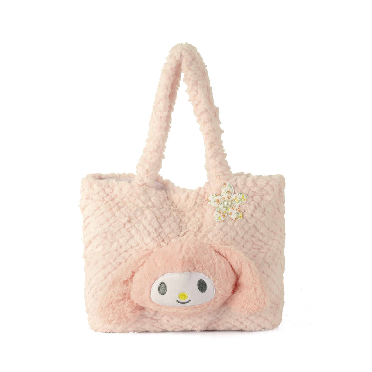 New cartoon large-capacity soft girl hand-held armpit bag, cute Japanese-style sweet plush toy Item Picture