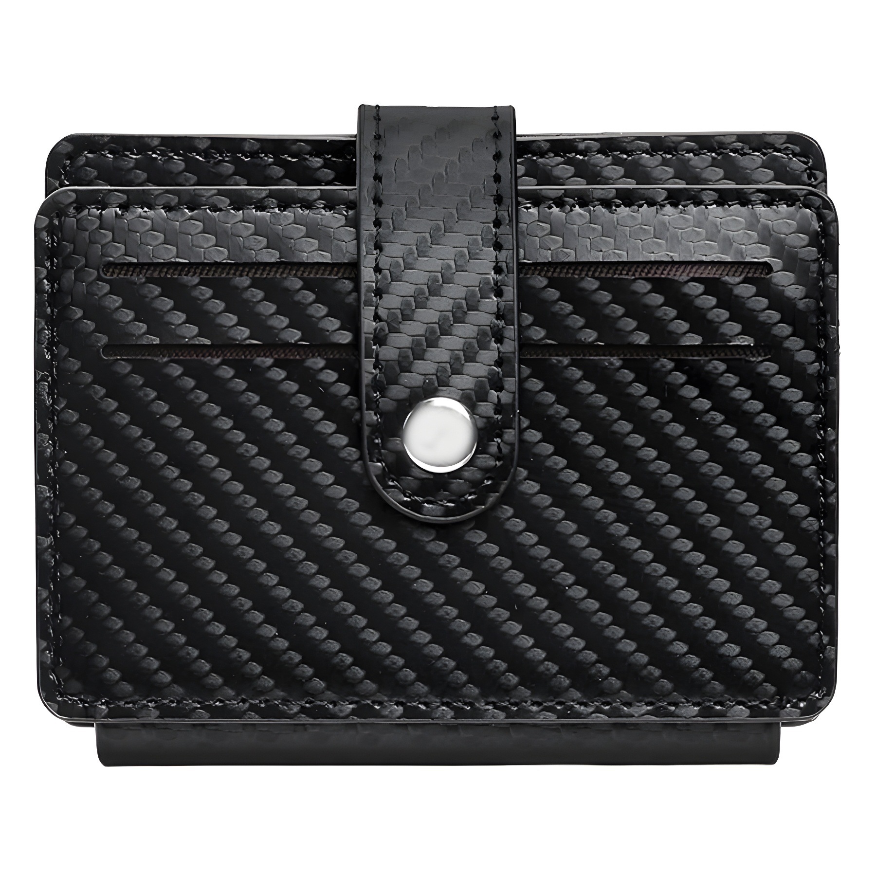 New best-selling men's business card case, multi-slot ultra-thin card wallet, coin purse, fashionable card bag Item Picture