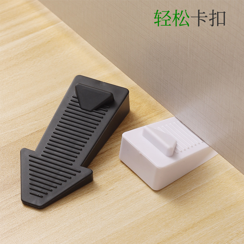 Silicone door stop, no need for drilling, windproof door stop, universal door stopper, safety door stop, anti-collision, anti-pinch hand fixator Specification drawing