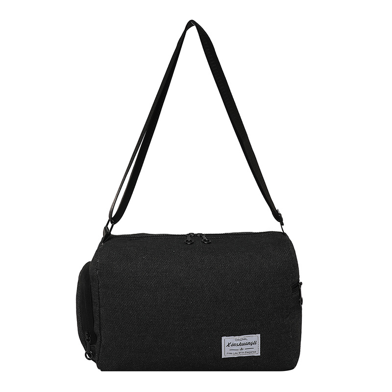 Japanese crossbody bag 2025 new style simple and casual single-shoulder fabric bag for women, trendy and sporty crossbody bag for students Item Picture