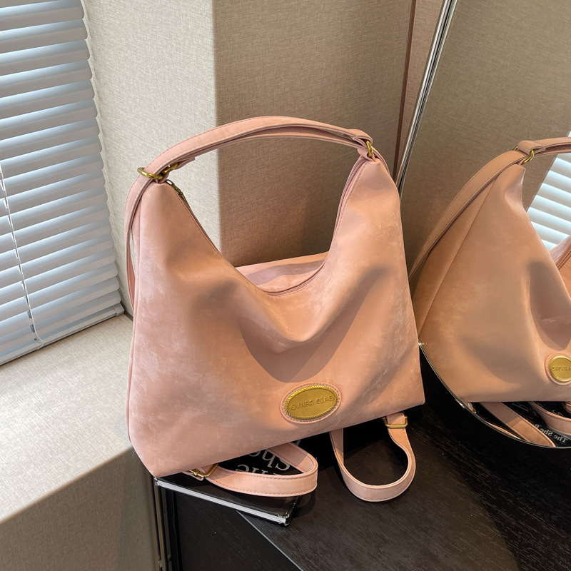 Korean-style ins student casual crossbody bag 2024, crossbody commuter women's bag, single-shoulder underarm bag, fashionable and niche bag Specification drawing
