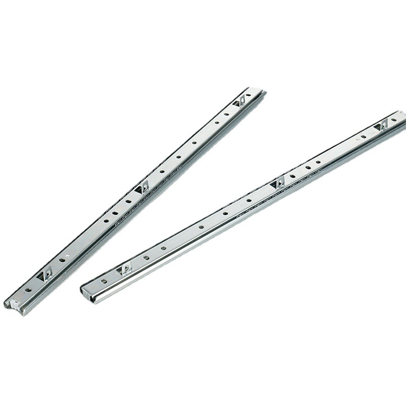27mm bottom drawer slide rail, detachable galvanized two-section ball bearing silent computer desk keyboard track Application Scenario