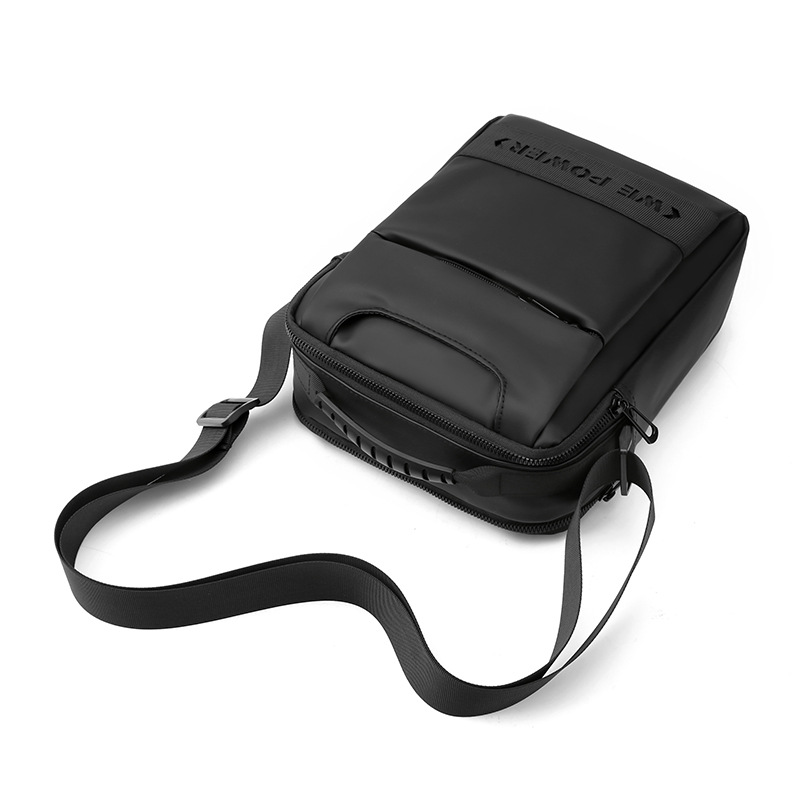 WEPOWER's new large-capacity crossbody bag is a men's casual business travel handbag Specification drawing