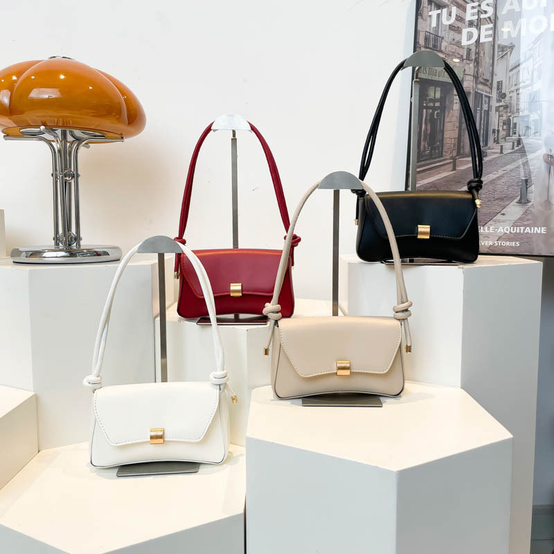 High-end style bag for women 2025 New baguette bag, retro hand-held underarm bag, stylish young girl single-shoulder crossbody small bag Application Scenario