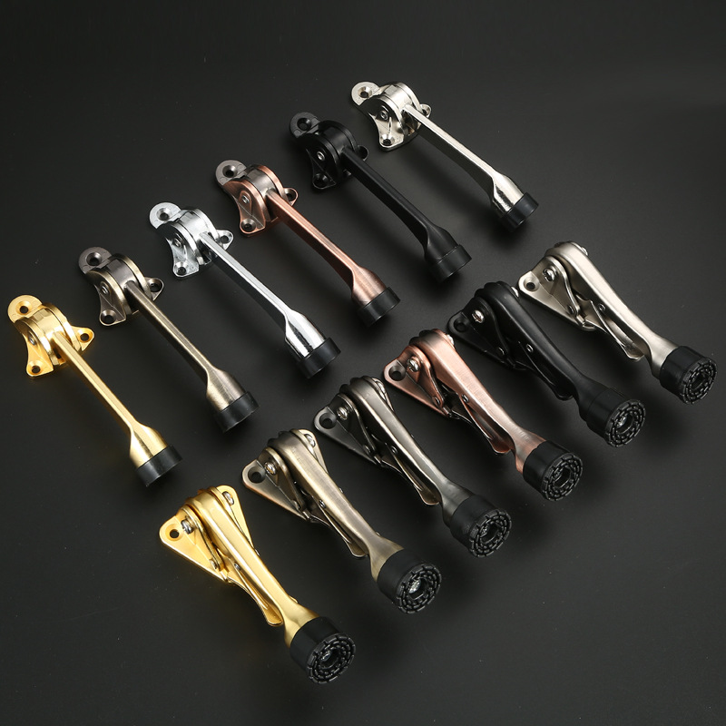 American-style horseshoe door zinc alloy durable and controllable anti-collision door resistance American-style door zinc alloy movable door top full figure