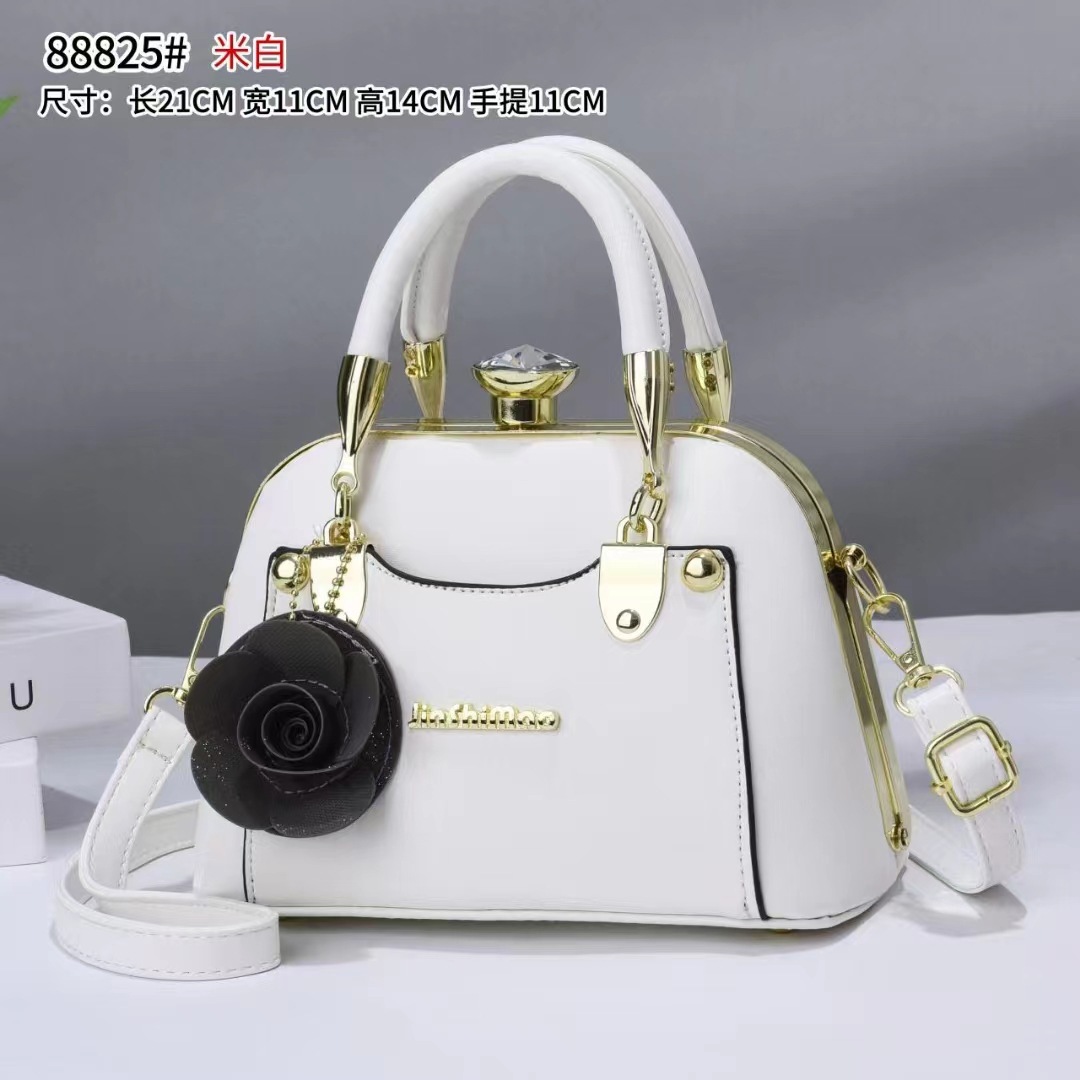 Steel sandwich shell bag 2024 Cross-border foreign trade one-piece consignment new women's bag, high-quality hand-held bill of lading shoulder diagonal cross bag Application Scenario