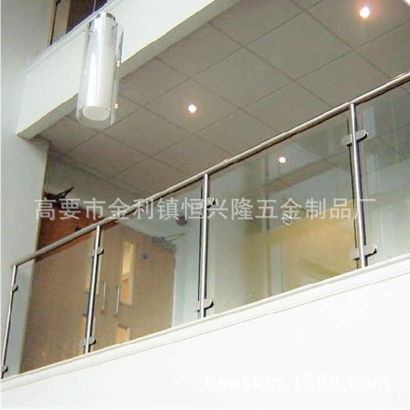 High-end stainless steel glass clamps, fish mouth clamps, glass fixing clamps, glass brackets, glass clips, no need for drilling Application Scenario