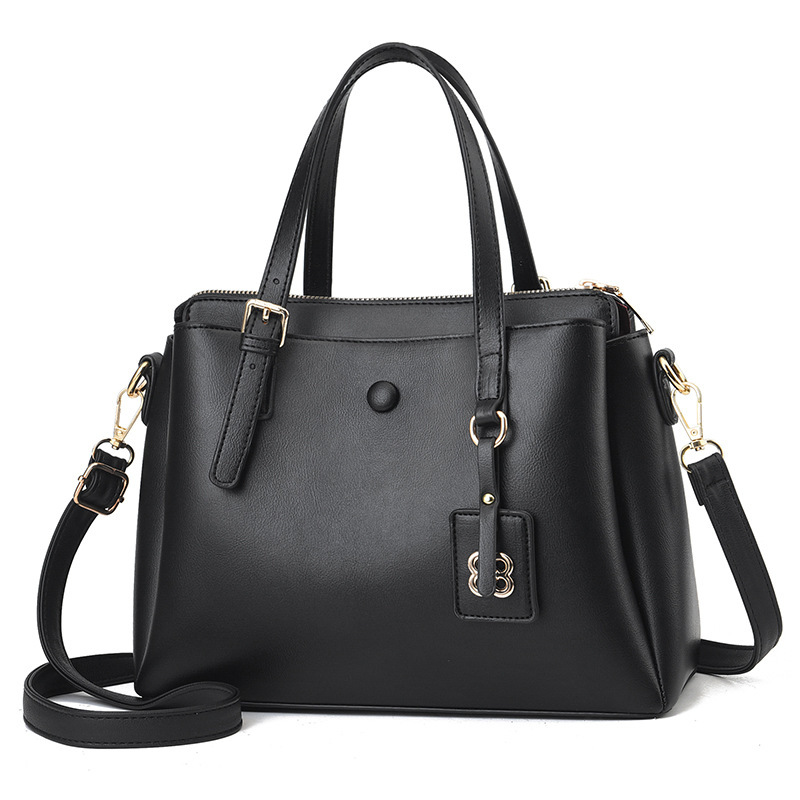 Large-capacity soft leather bag for women, 2022 new style women's bag, fashionable and versatile, single-shoulder bag, large bag, best-selling commuter handbag full figure