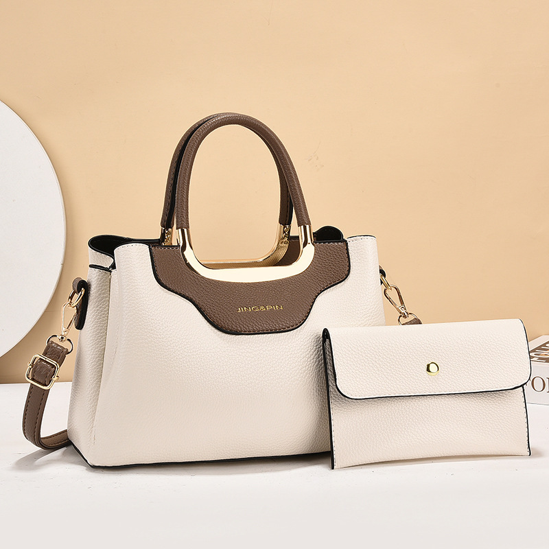 Cross-border Trend 2024 Summer New mother-and-child Bag, large capacity, high-end texture, fashionable single-shoulder versatile crossbody handbag full figure