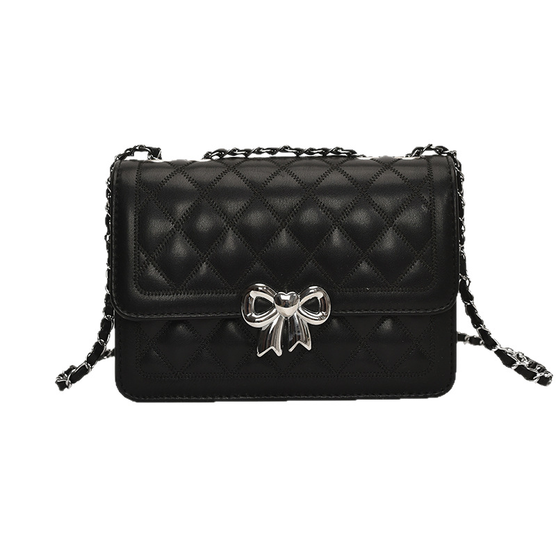 2025 New Korean-style fashionable little Chanel diamond-shaped chain small square bag for women, high-end quality, versatile single-shoulder crossbody bag Item Picture